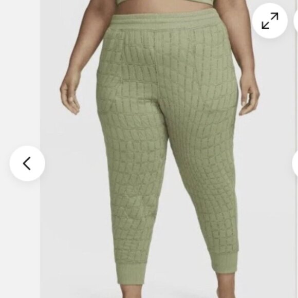 Nike DX6363-386 Women’s 3X Yoga Luxe Therma-FIT Quilted Pants - Picture 1 of 8